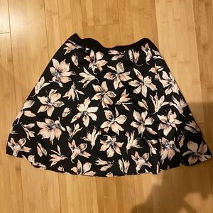 Madewell Floral Skirt